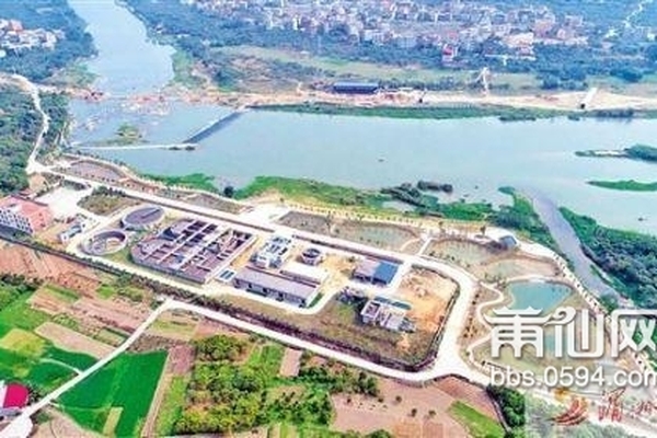 仙游第二污水处理厂周边建起公园啦！