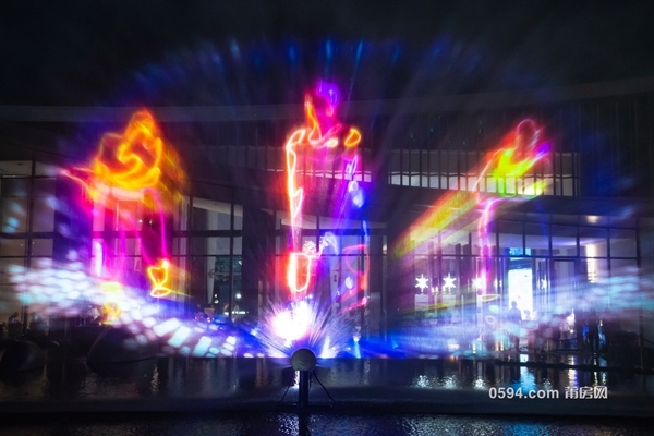 现场：惊艳秀屿！铜锣湾万达广场3D水幕光影节精彩回顾